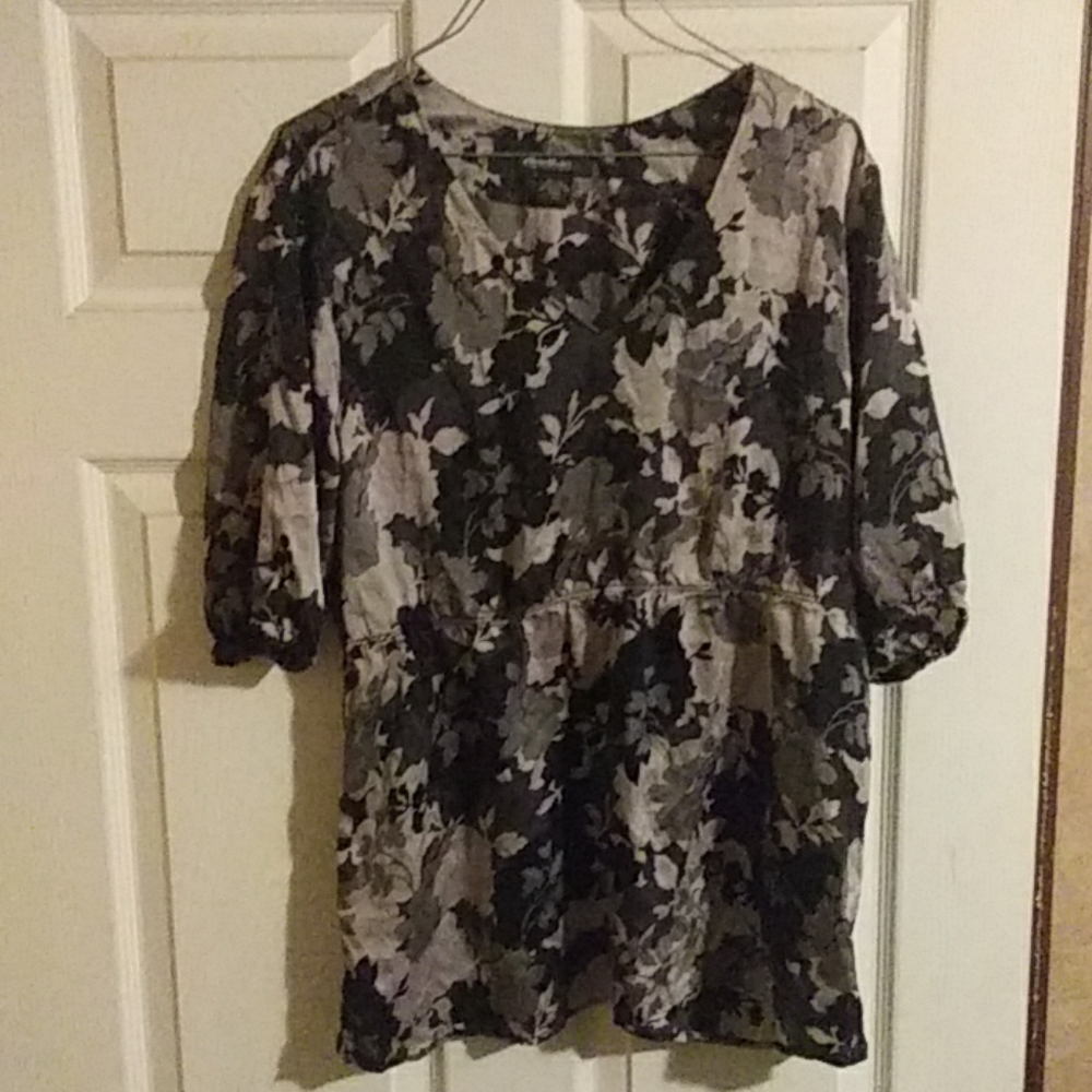 Silk blouse xl